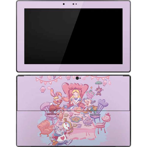 Disney Alice in Wonderland (animated) Mad Tea Party Surface Pro Tablet Skin